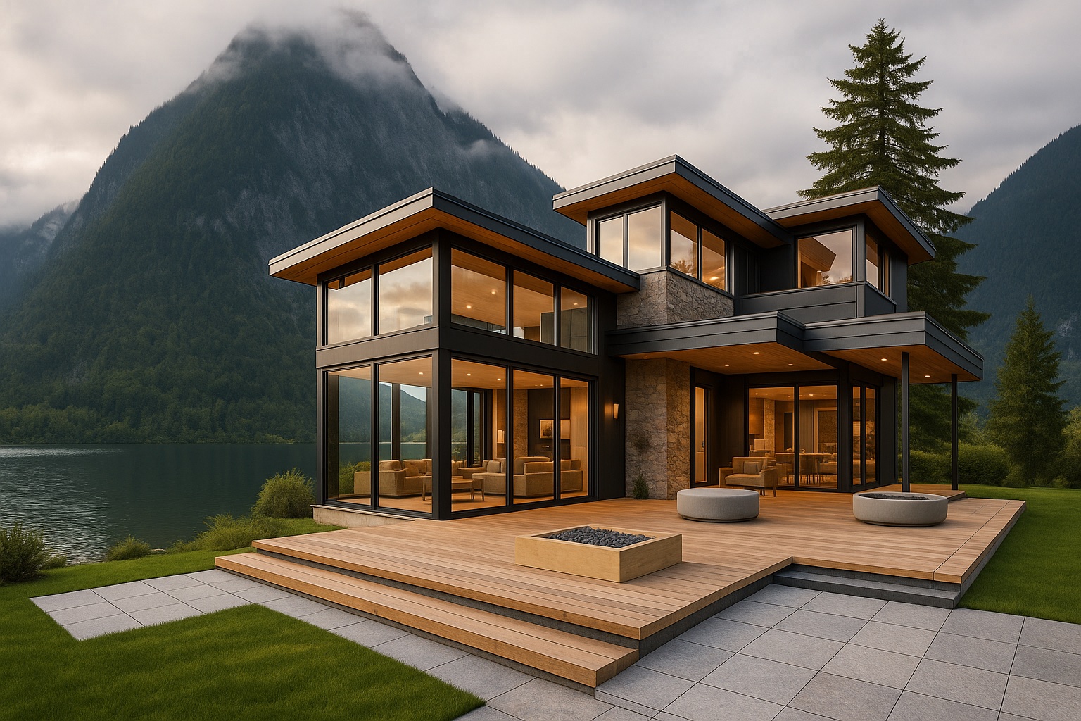 Modern Luxury Custom Home by Noble Builders